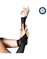 Leg Avenue aquecedores de braço de luz azul da rede