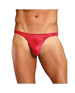 poder tanga de cetim vermelho masculino