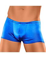 O poder masculino cetim azul boxer