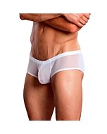 poder masculino transparências boxer branco