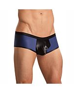 poder Pugilista masculino preto-azul zipper