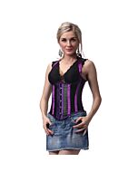 Intimax underbust Gabriella preto