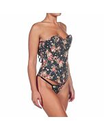 Intimax cinza vesta corset