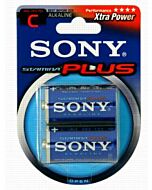 Sony Baterias Mais de ALKALINE LR14 / C