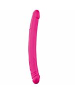 Real duplo dong vibrador de 42 cm