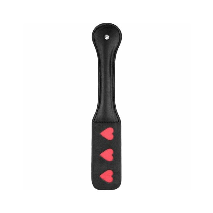 Ouch! paleta bdsm - hearts - negro