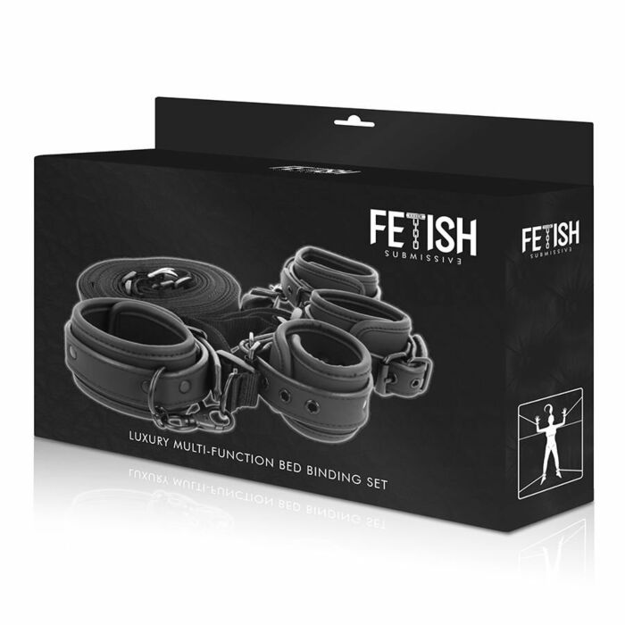 Fetish submissive  set de esposas y ataduras