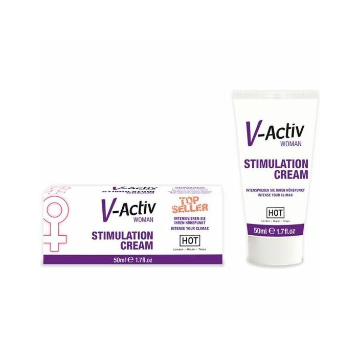 creme quente estimulante feminino v-activ