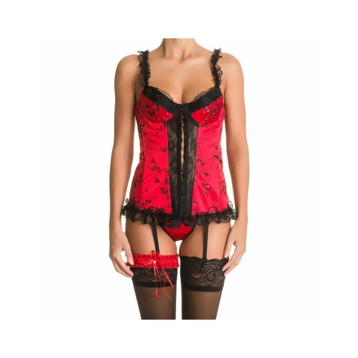Corpiño martha rojo