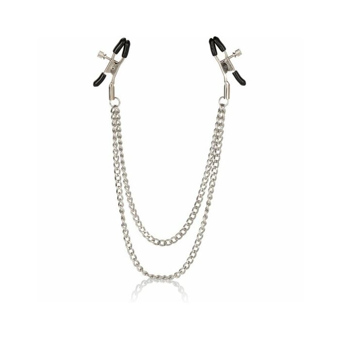 Mamilo grampos com dupla cadeia