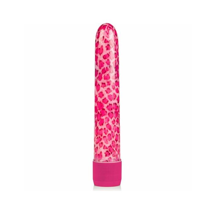 Vibrador diseño leopardo rosa