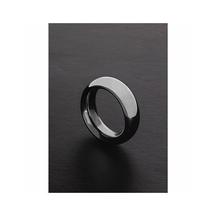 Anillo donut 15x8x40mm acero pulido