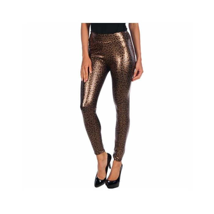 Intimax leopardo legging marrom