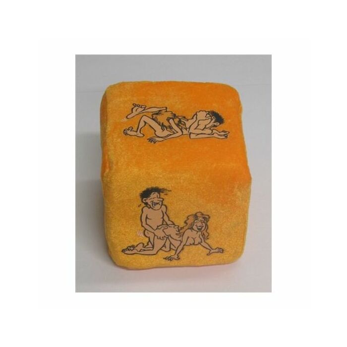 Postura de pano laranja dado