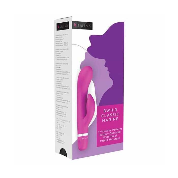 Vibrador Coelho Marinho Cereja.