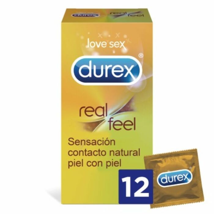 Durex sensação real de 12 unidades