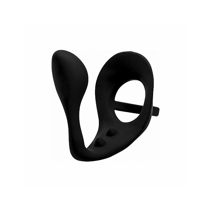 Excursion triple estimulador anal de silicona con anillo