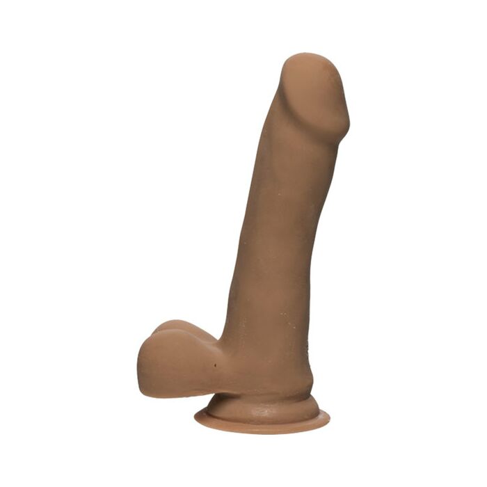 Ultraskyn slim dildo 16,50 cm - caramelo