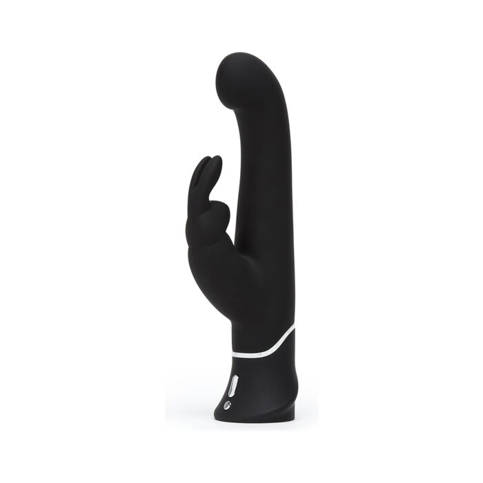 Vibrador de estimulação dupla do ponto G - preto