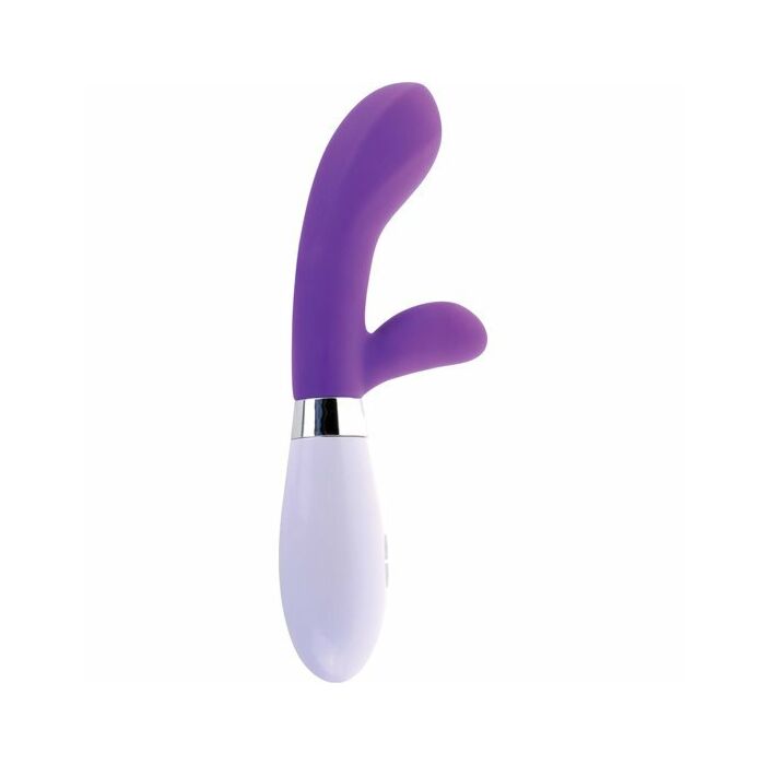 Conejito vibrador punto g de silicona - morado
