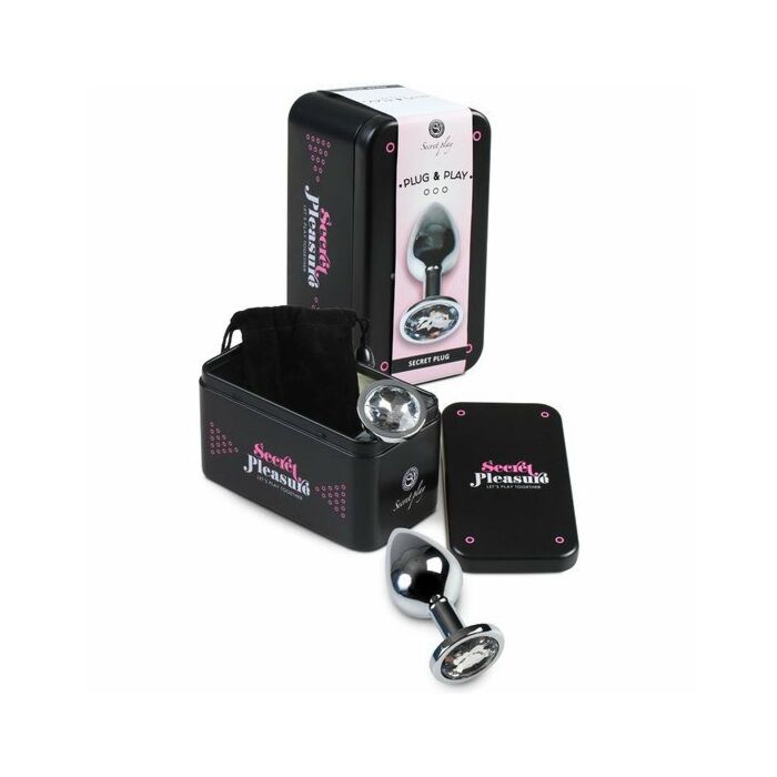 Mini Plug Anal de Cristal