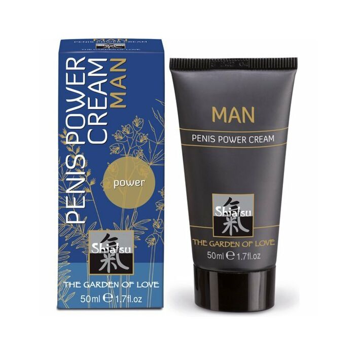 Shiatsu samurai creme ereção potenciador