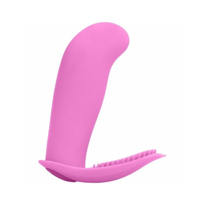 Leon vibrador silicona control remoto - rosa