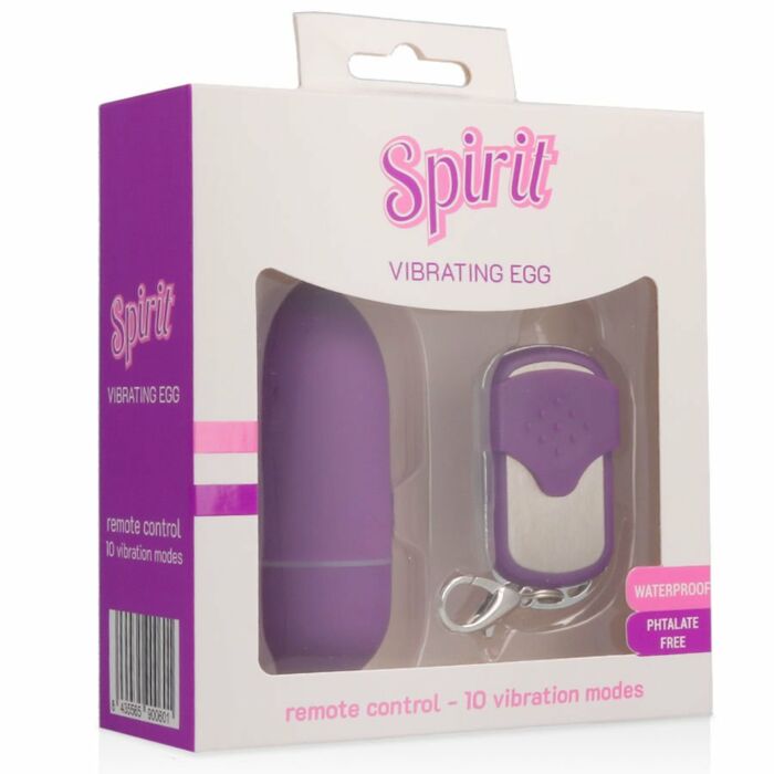 Spirit big vibrating huevo control remoto lila