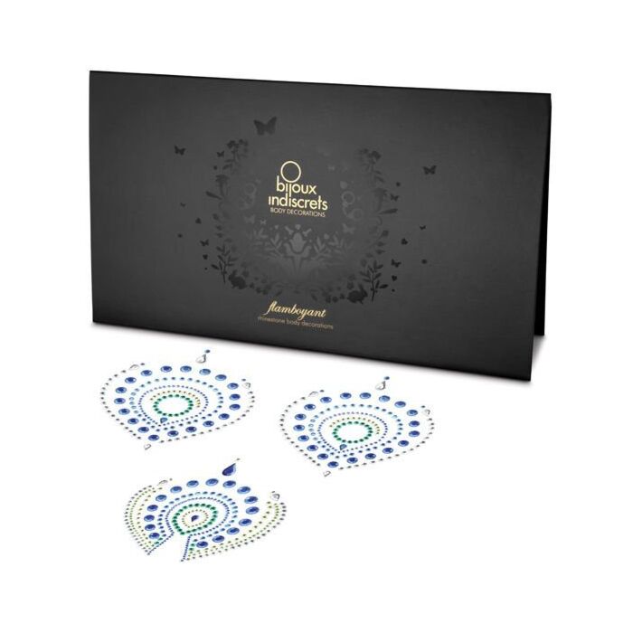 indiscrets Bijoux flamboyant Blue & Green