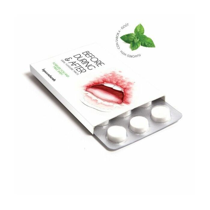 Balas de hortelã prazer oral