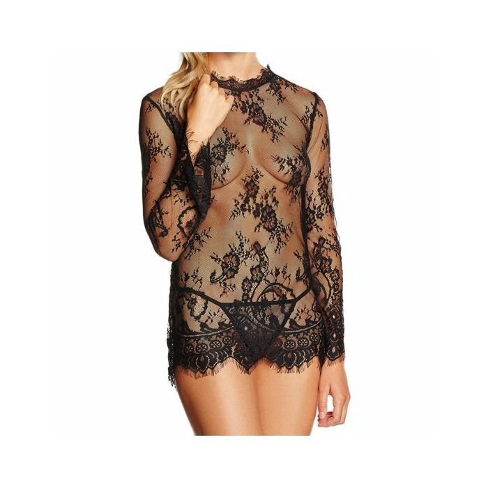 Picardías black rose negro