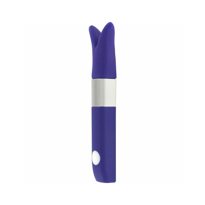 Estimulador com viagem vibrador roxo