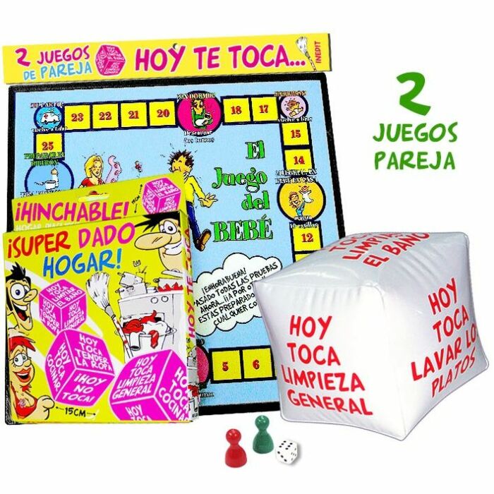 Dos juegos (beb + dado)