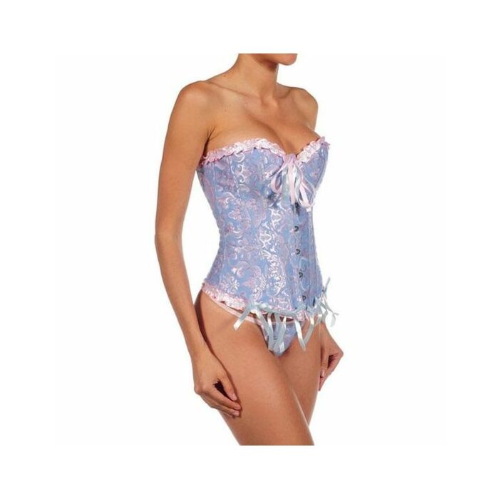 Corset atenea azul