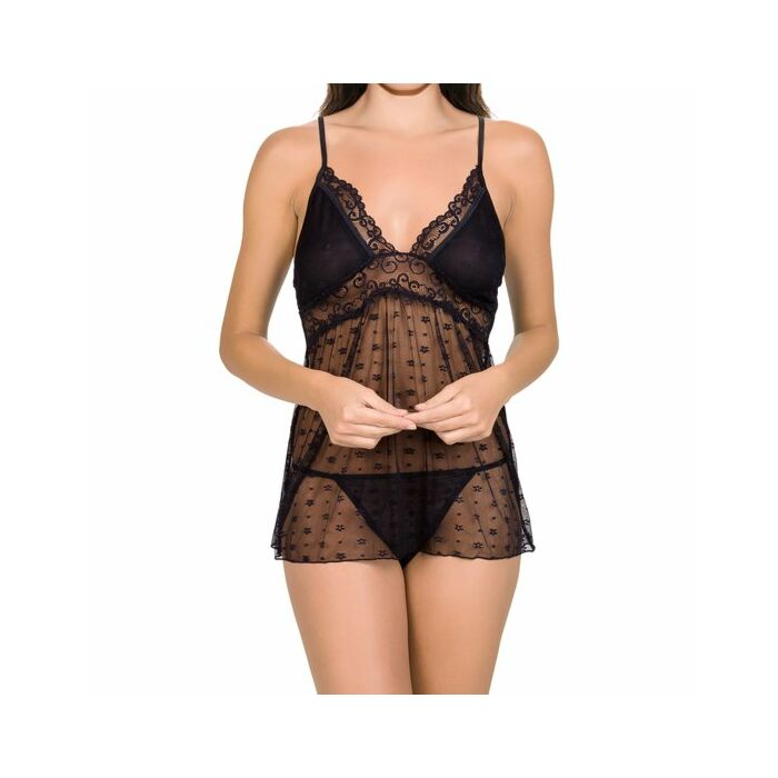 Picardías wilma negro