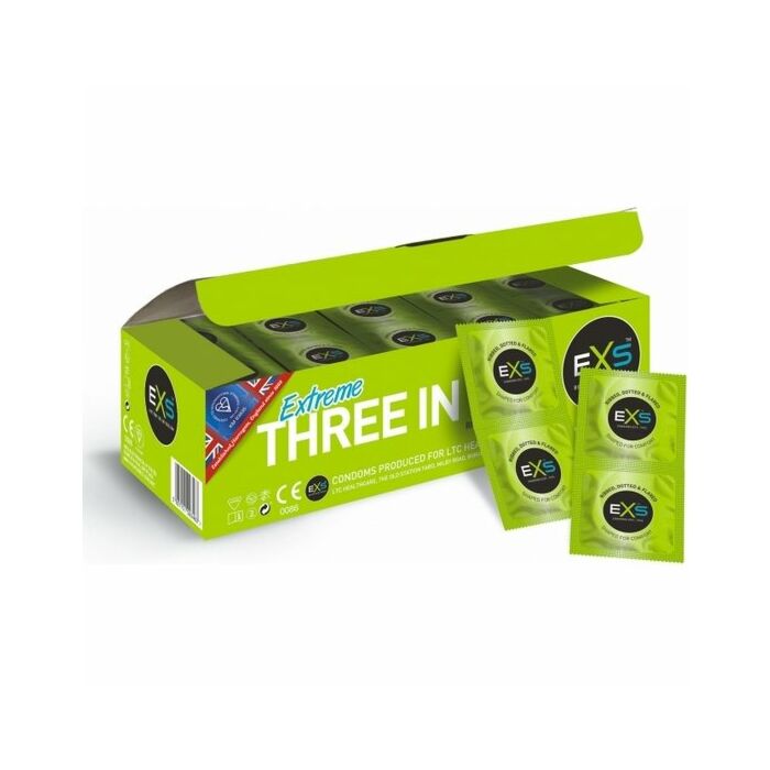 Exs - 3 e 1 - 144 embalagens