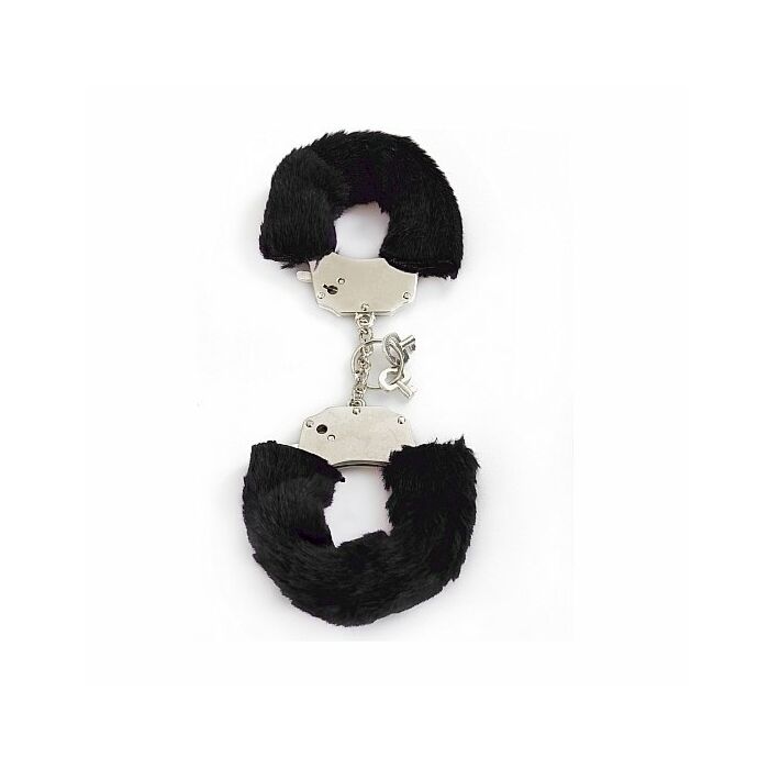 Fetish fantasia esposas de impressão preto