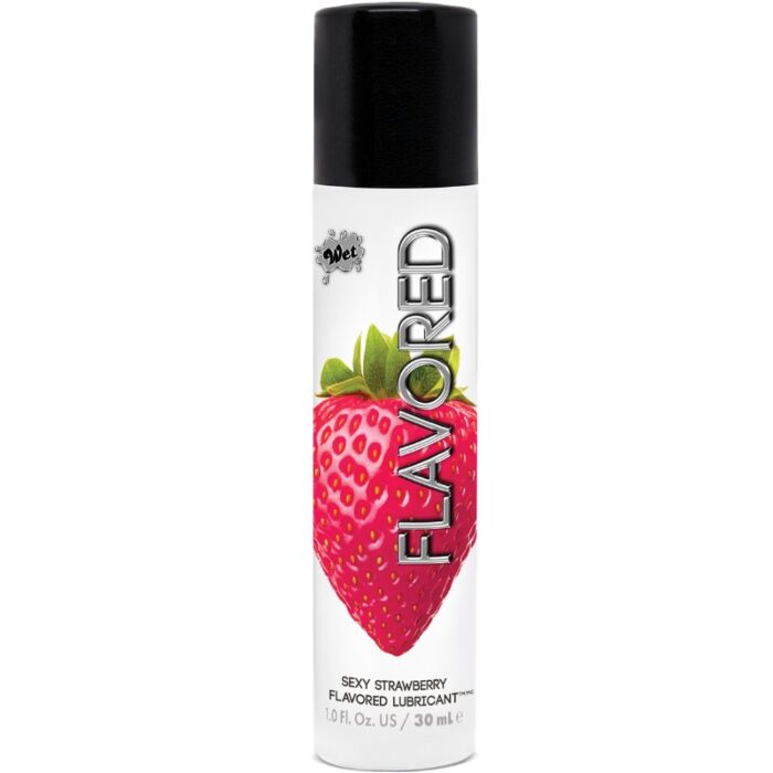 Wet flavored lubricante fresas con kiwi 30ml