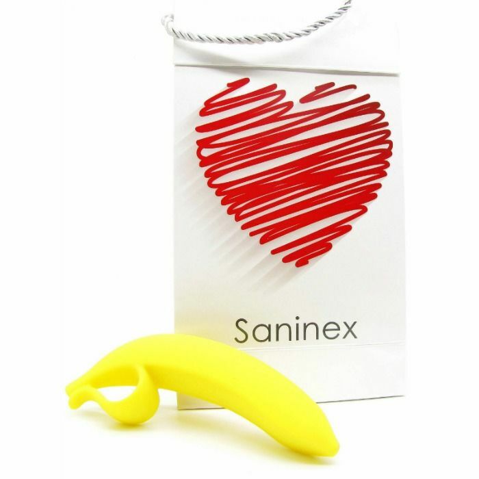 dildo Saninex de banana orgásmica fantasia amarela