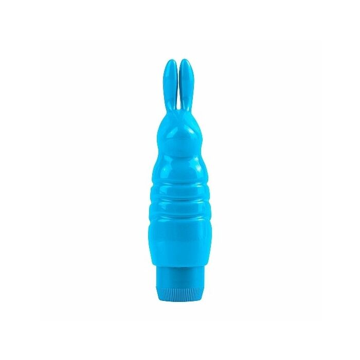 Néon azul do coelho vibrador lil