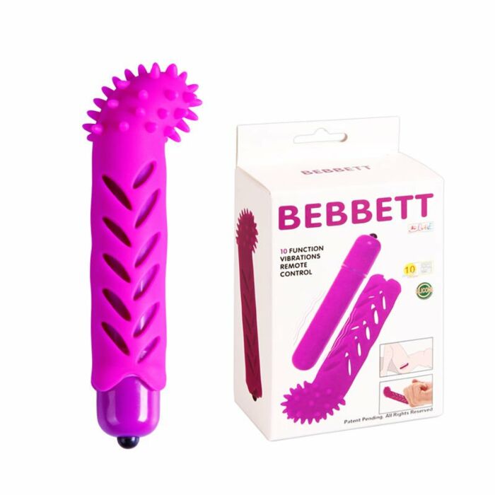 vibrador bala com estimulante bainha 10 V