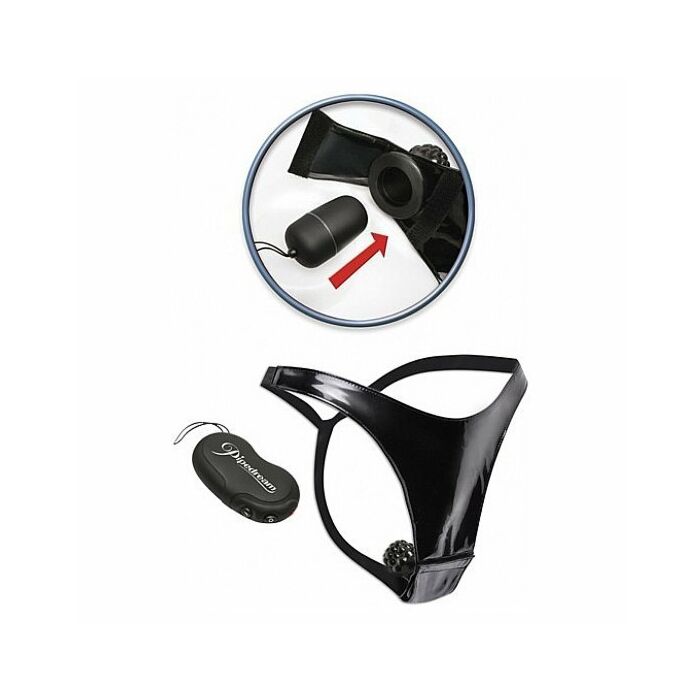 Fetish fantasy tanga vibrador de controle remoto com 10 funções