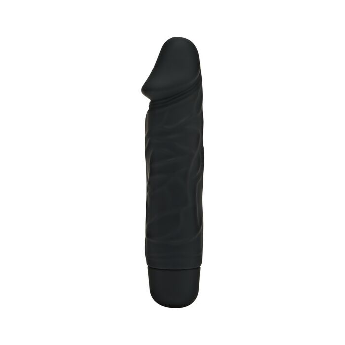Mini vibrador de pênis clássico - preto