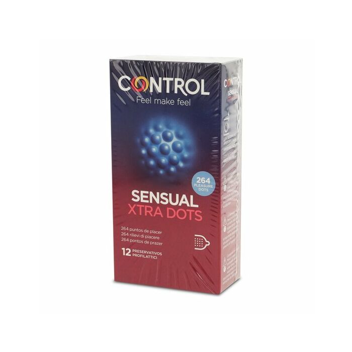 Controlo Sensual Dots 12uds