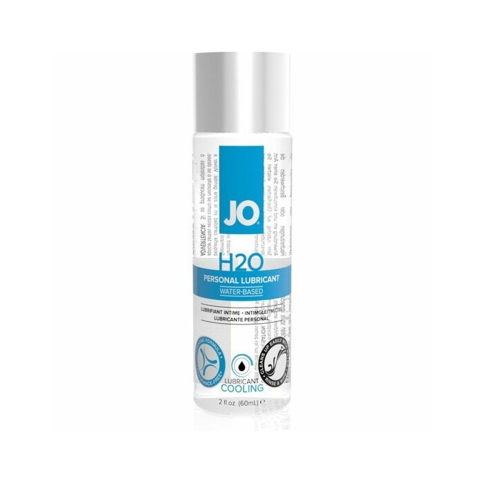 Jo h20 efeito lubrificante à base de água fria 75 ml