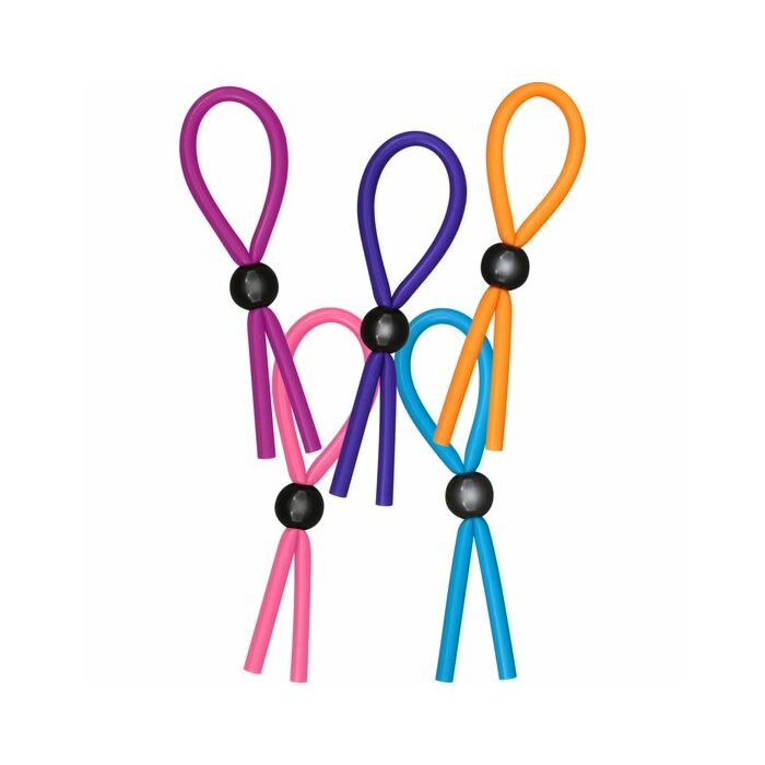 anel ajustável funky para pênis e testículos (visualização 25 unidades)