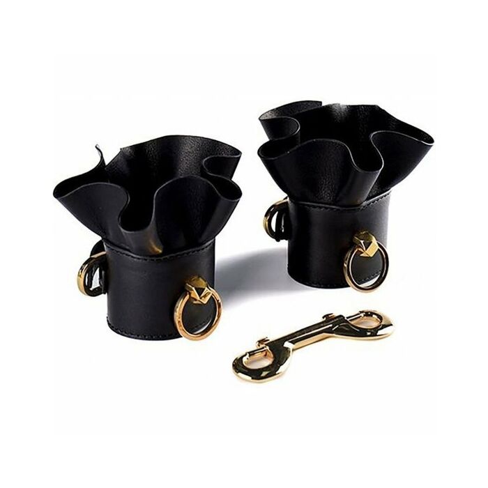 Zalo esposas cuero handcuffs