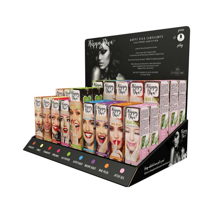 Mostrar lubircantes happy diva 45pcs