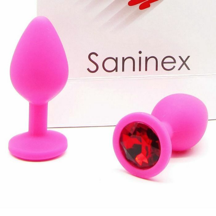 Saninex intensa rosa plugue de sexo anal orgasmo