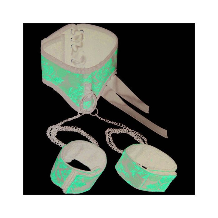 colar de postura com algemas